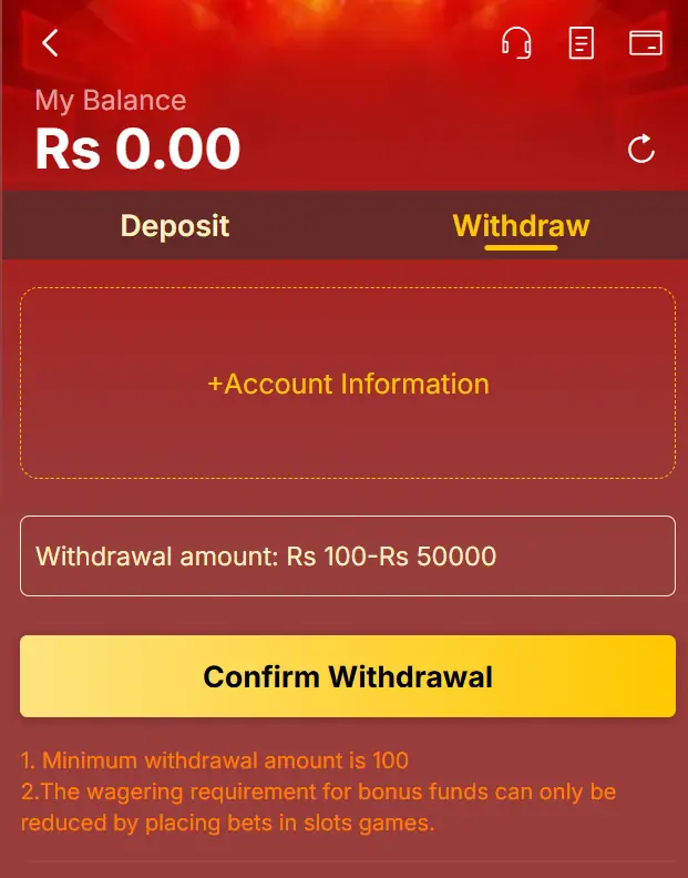 AONE777 game withdrawal