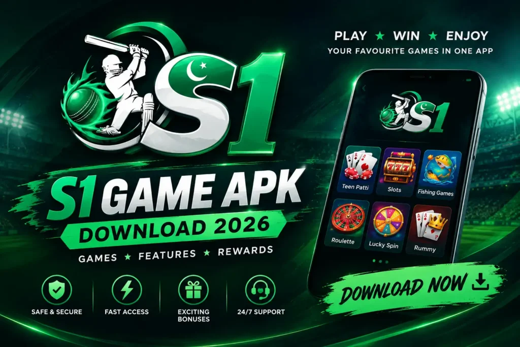 s1game promotional banner
